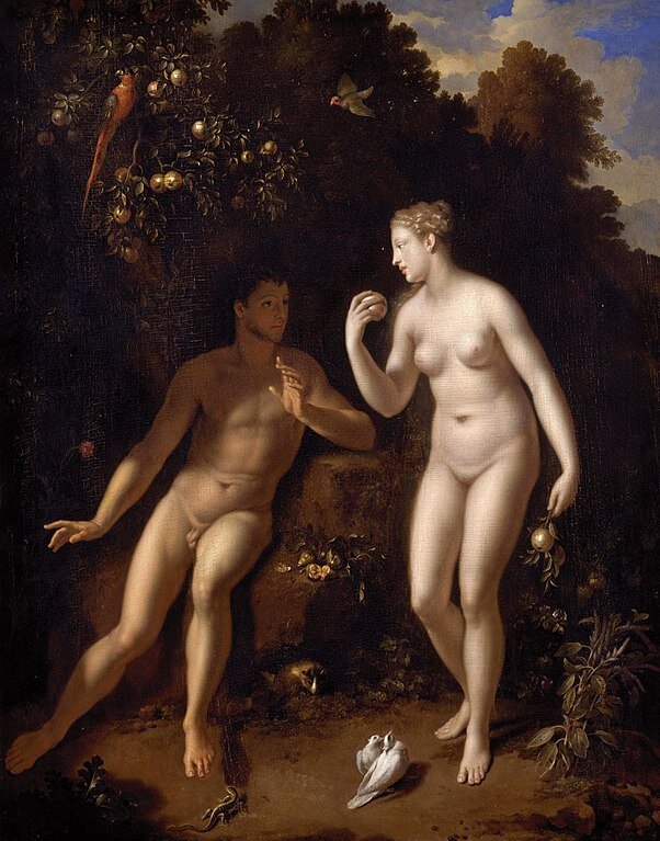 Adam and Eve (Adam et Eve près de l'arbre du Bien et du Mal)