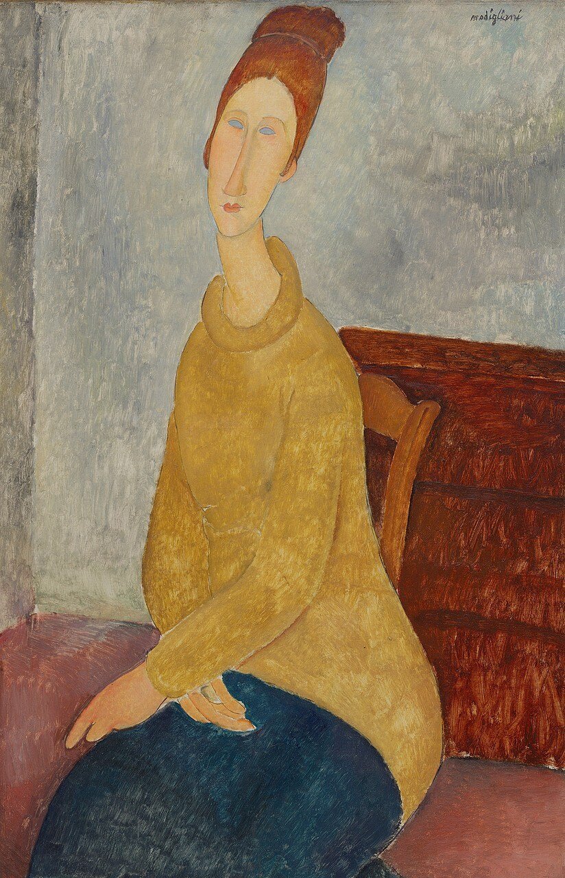 Jeanne Hébuterne with Yellow Sweater ( Le sweater jaune )