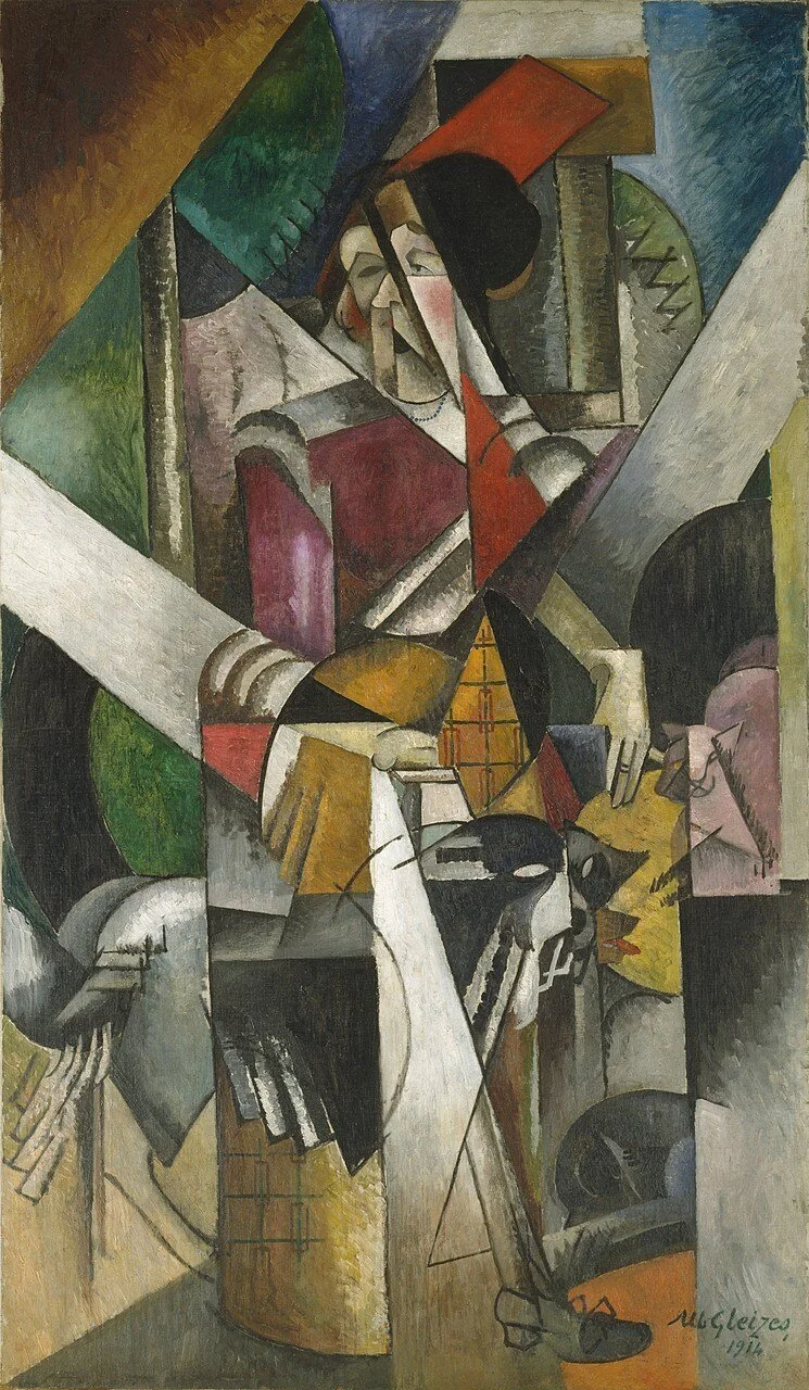 Woman with Animals (Madame Raymond Duchamp-Villon) ( La dame aux bêtes [Madame Raymond Duchamp-Villon] )