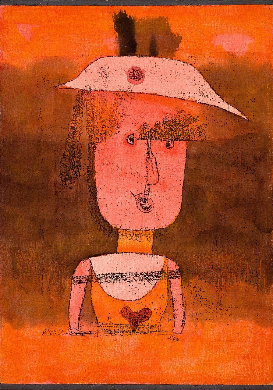 Portrait of Mrs. P. in the South ( Bildnis der Frau P. im Süden )