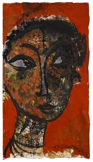 Untitled (Head of a Woman)