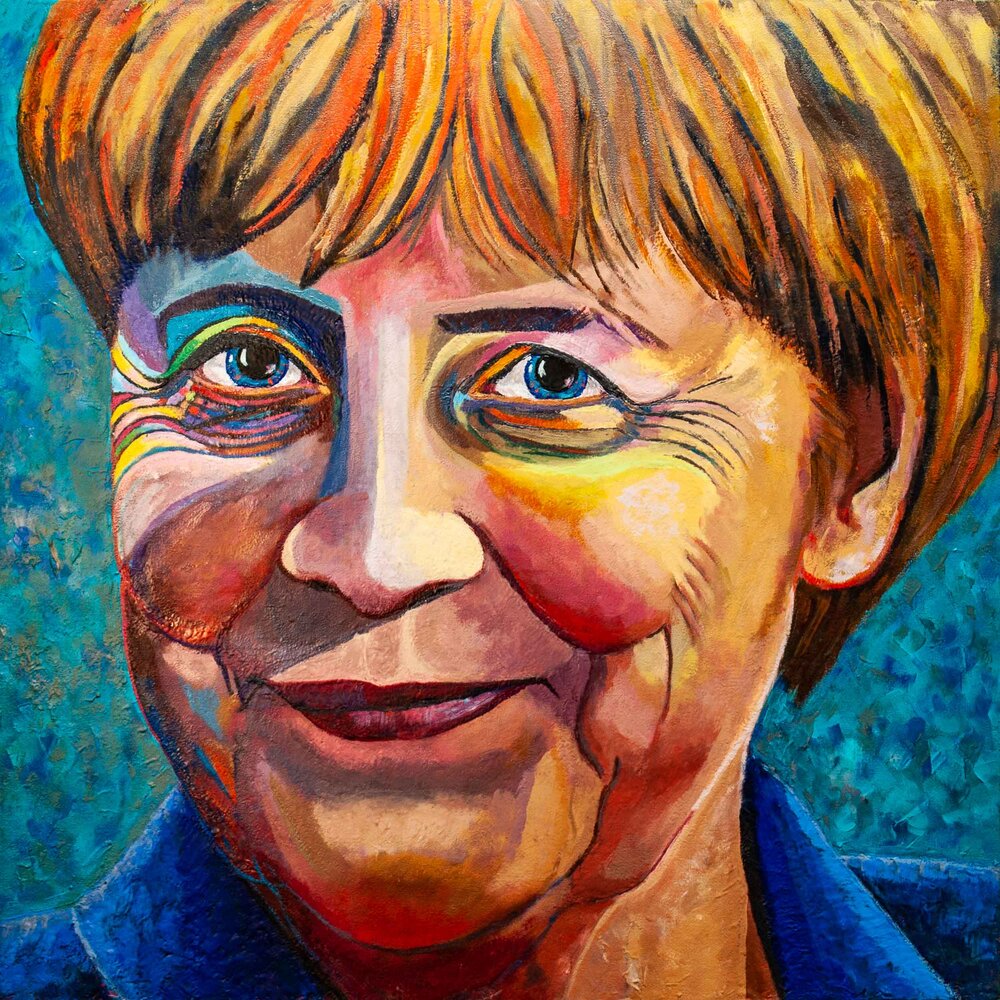 Athena — Impression of Angela Merkel