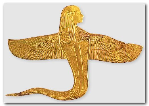 A gold amulet of Wadjet