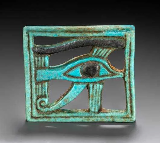 Wedjat Eye, Egyptian Amulet, Montreal Museum of Fine Arts