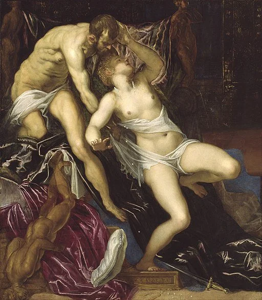 Tarquin and Lucretia, Tintoretto