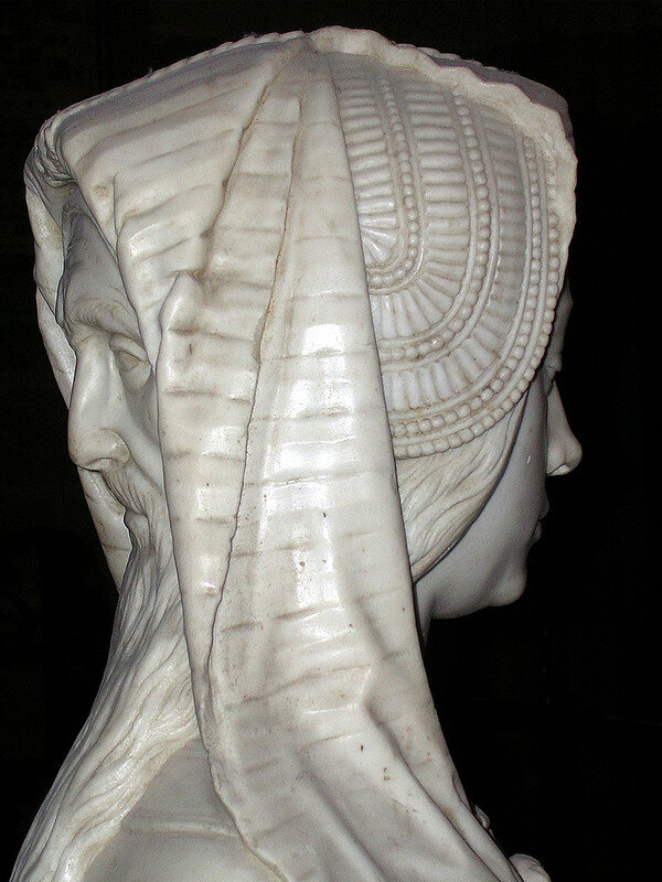 detail of head of Prudence