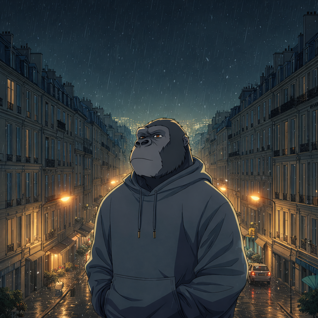 🦍 PARIS, QUIETLY