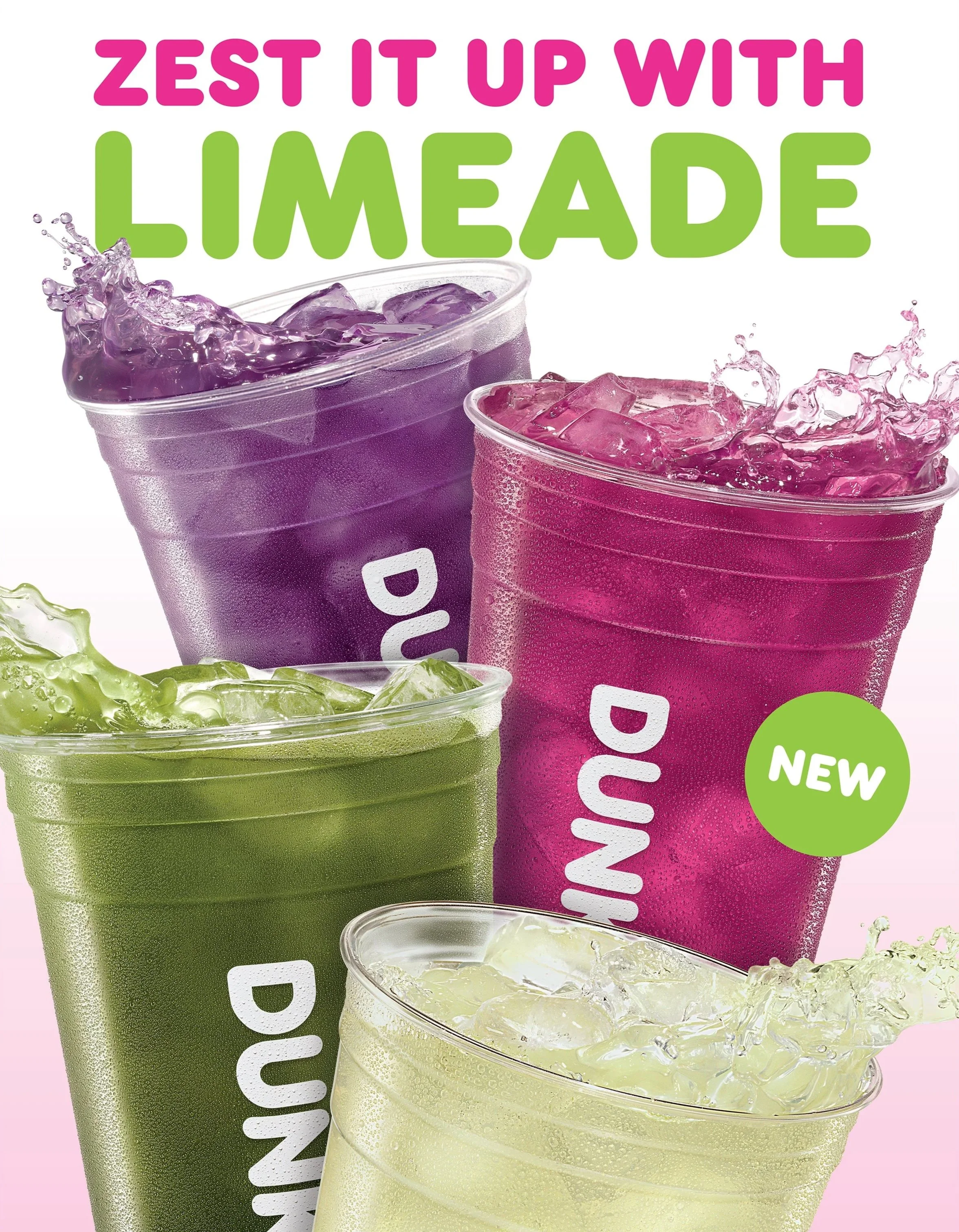  Concepting, design, art and photo direction for Dunkin’s national POP 