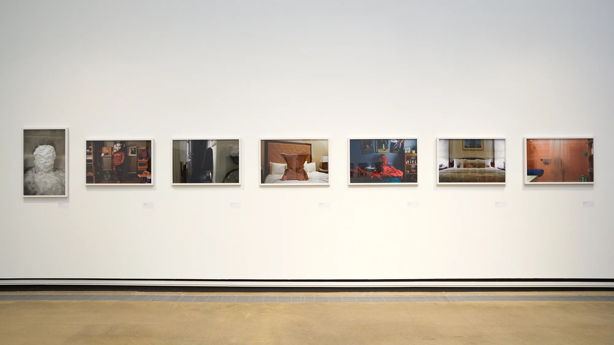 Installation view of Anti-Self-Portraits (2005 - 2008)