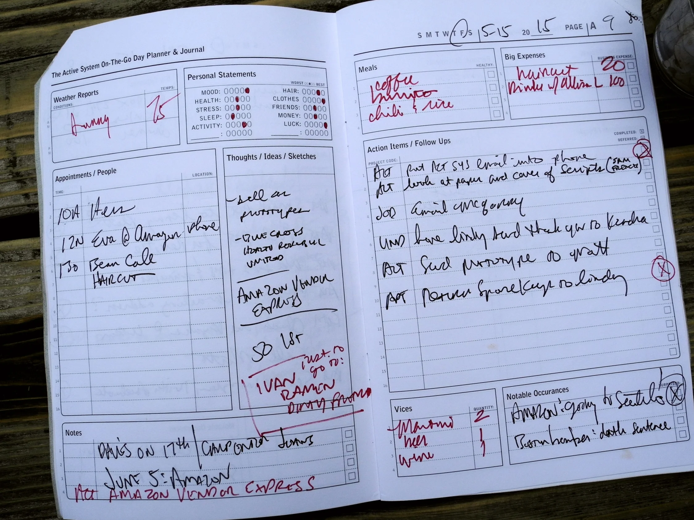 The C2 Workbook 2-Page Day Spread