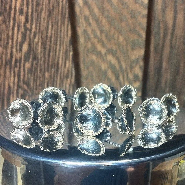 Golden Belt Ear Studs