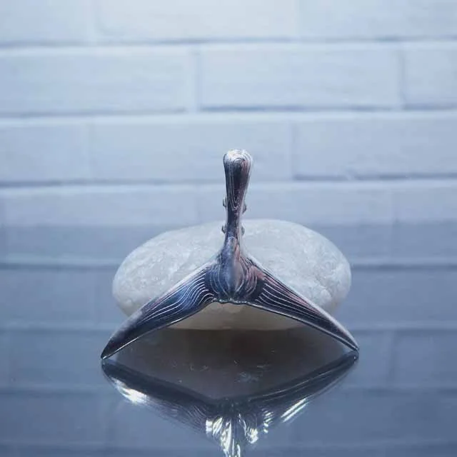 Blue Fin Tuna Tail Pendant