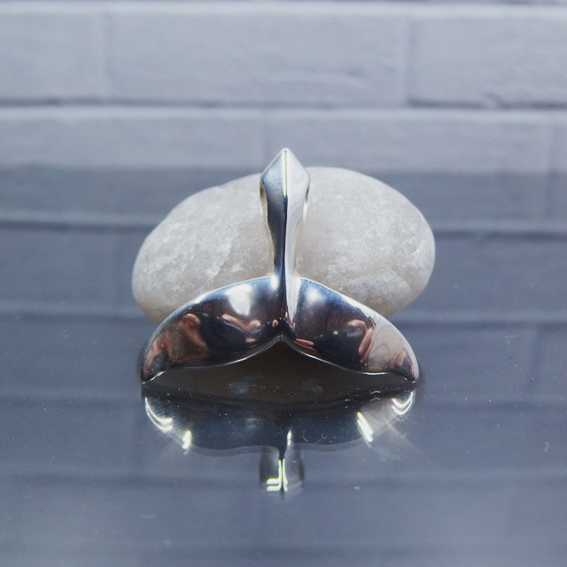 Large Whale Tail Pendant