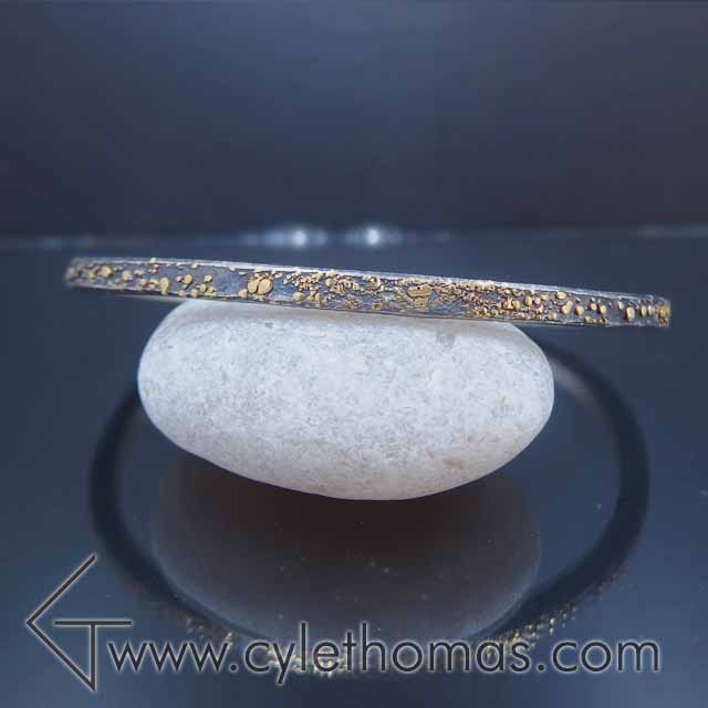 Fused Gold Bracelet 