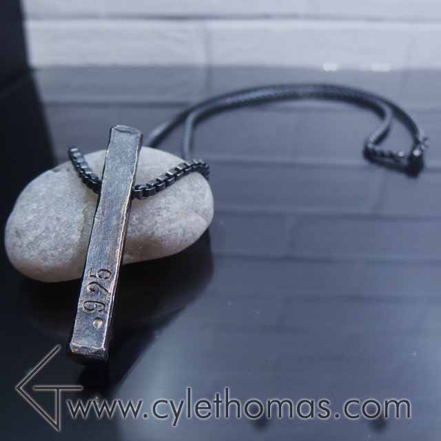 .925 Bar Necklace