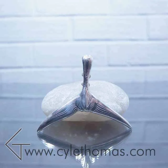 Blue Fin Tuna Tail Pendant 
