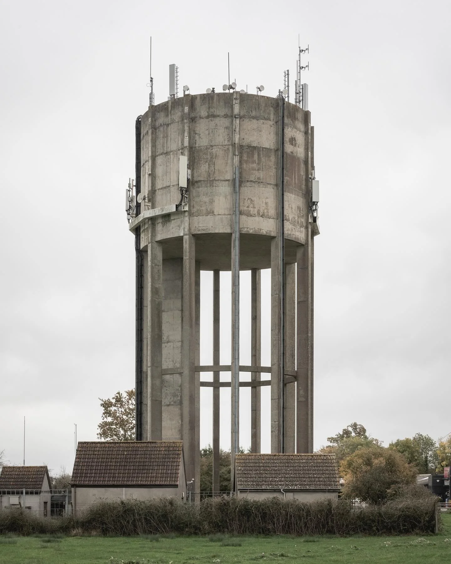 013 Water Tower

Mamlsbury

What have we got here? To the untrained eye an ugly concrete water tower, but we&rsquo;re trained and see so much more.  We&rsquo;ve got our part one and paid attention. So lets talk slenderness ratios, those concrete colu