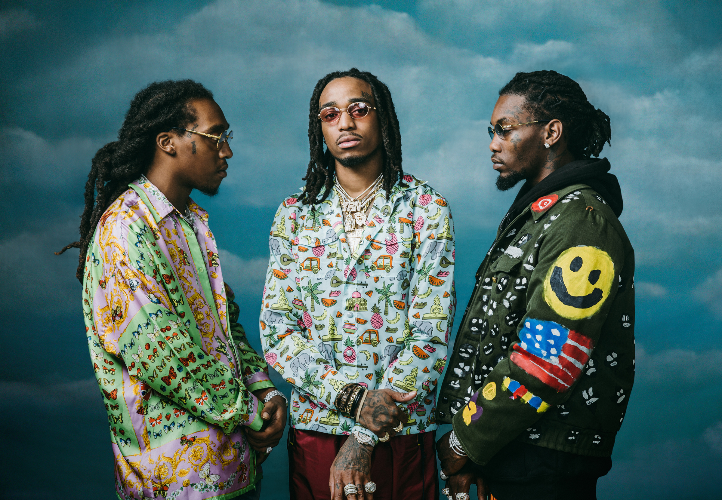 Migos - Inspired by Anthony van Dyk, Charles I in Three Positions , 1635-6. Photo Direction Photographer: GL Askew II