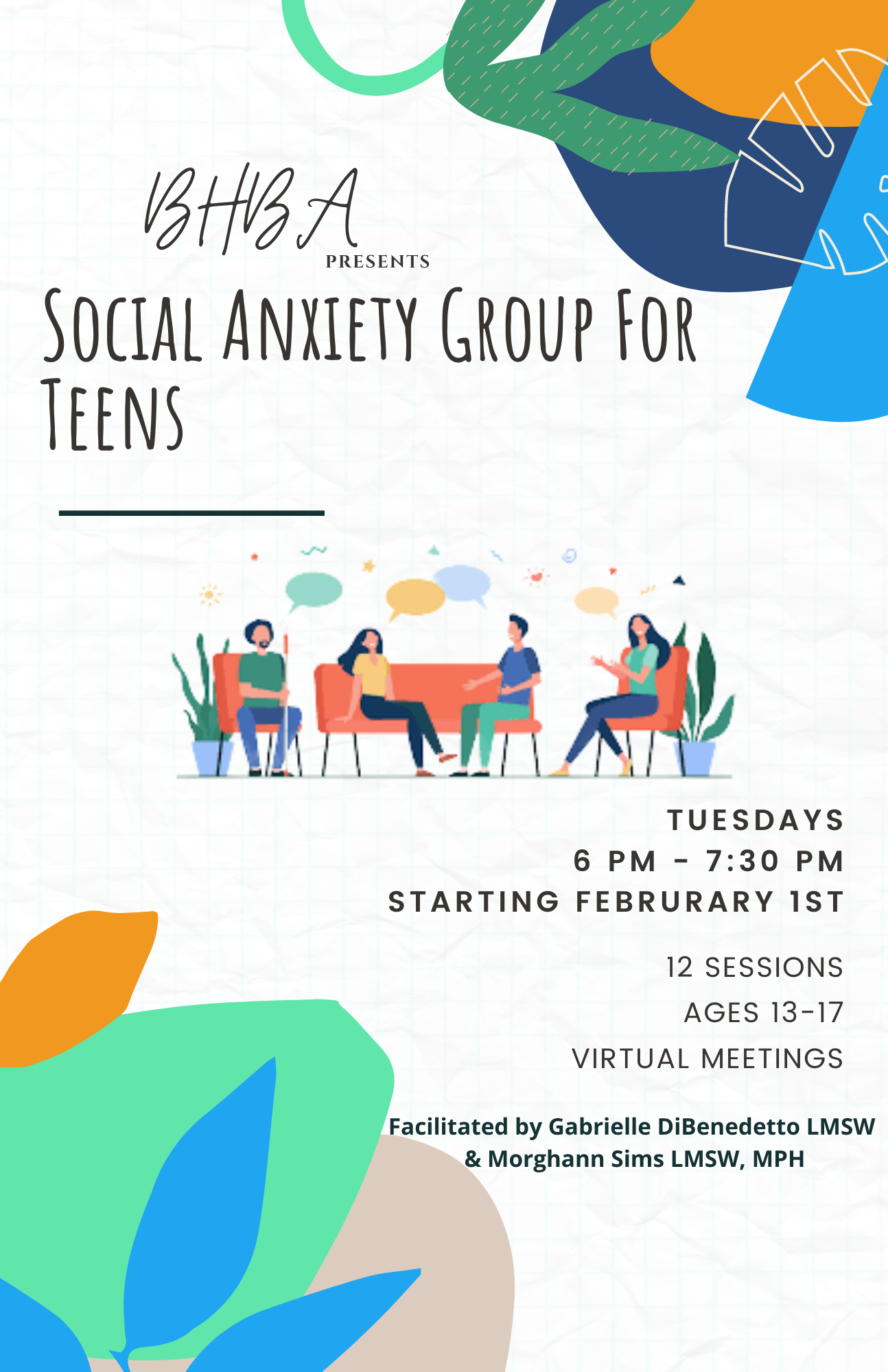 Social Anxiety Group for Teens