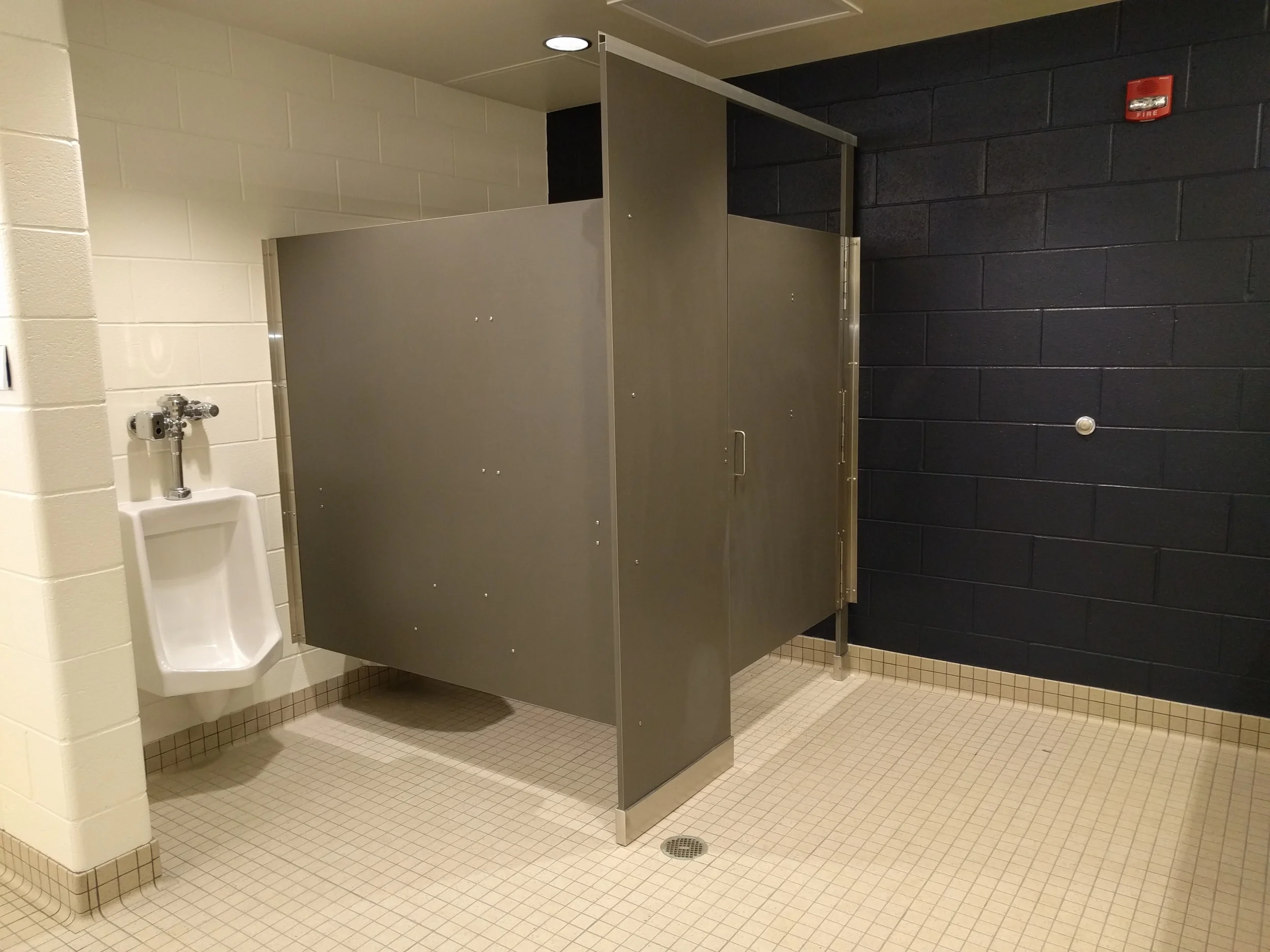 Locker Room Bathroom
