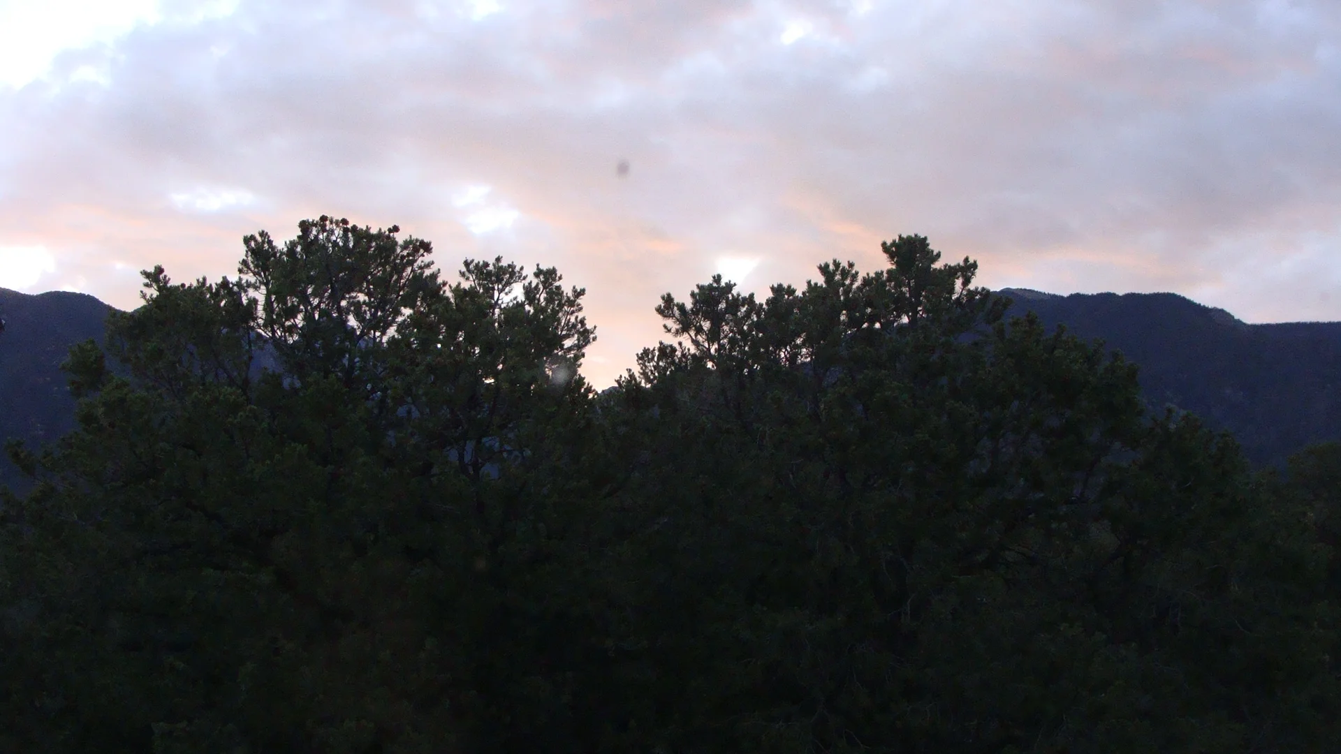 Early morning sky ...