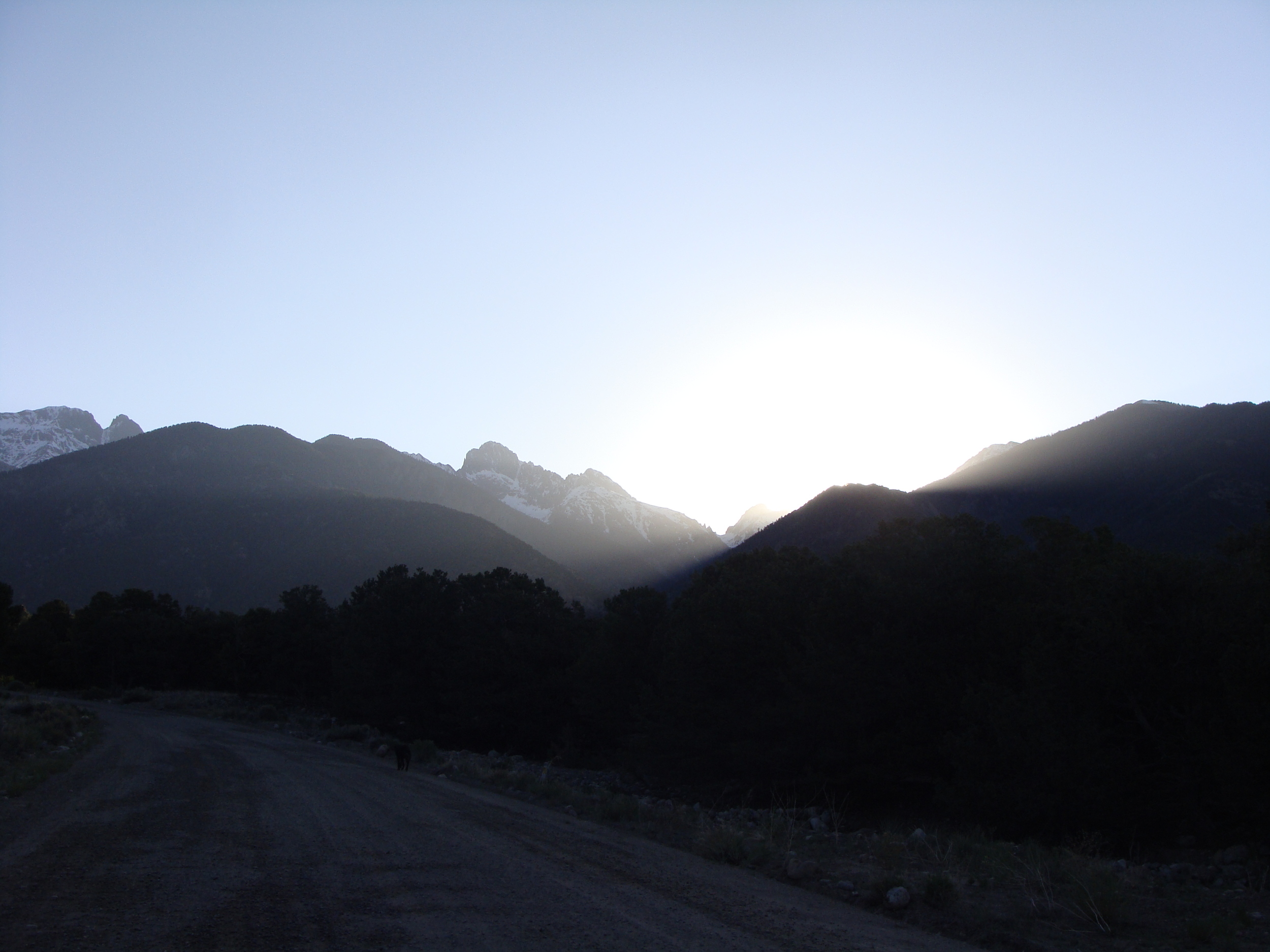 Sunrise over the Sangres
