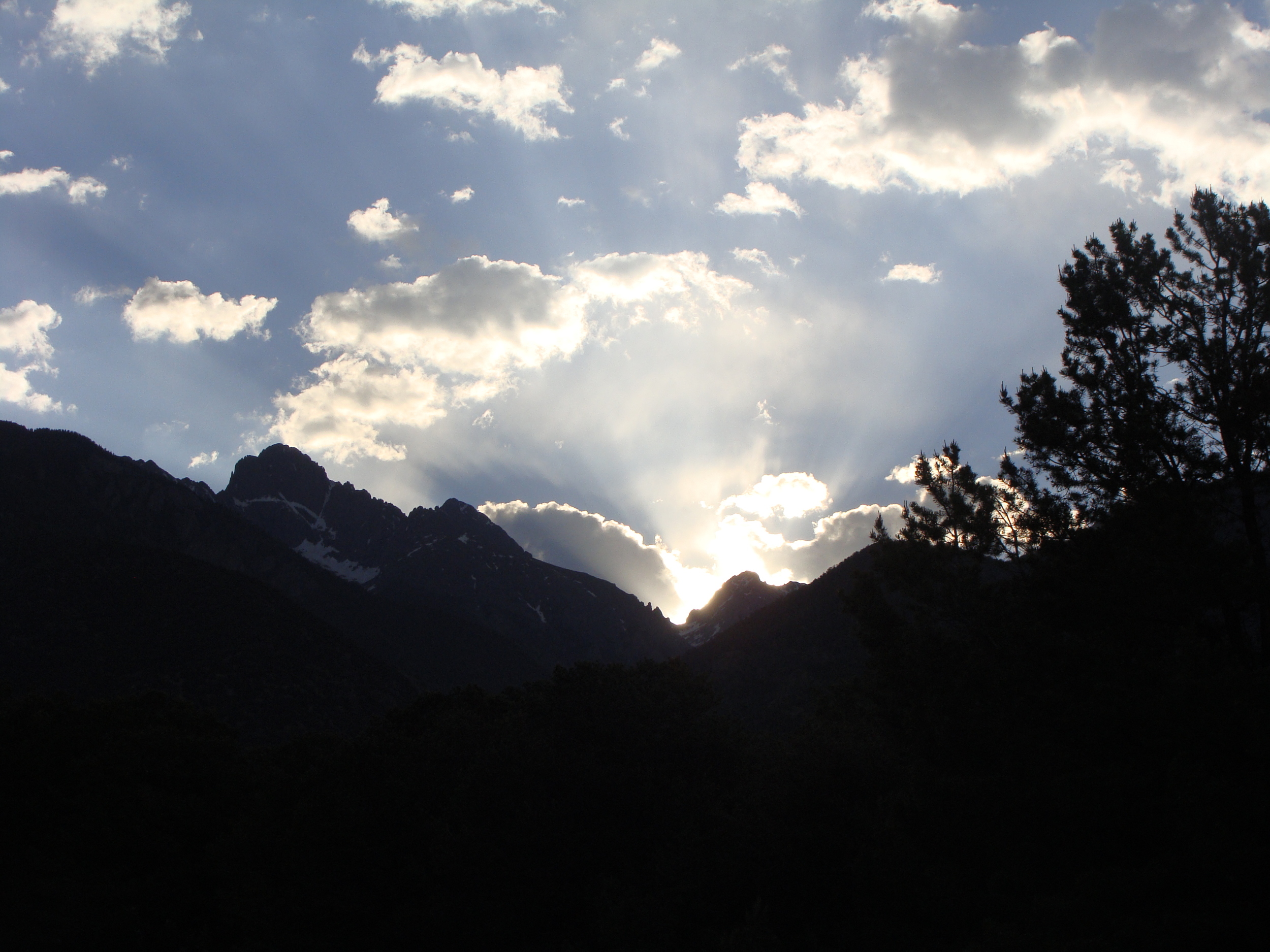 Another beautiful sunrise in the Sangre de Cristo Mountains