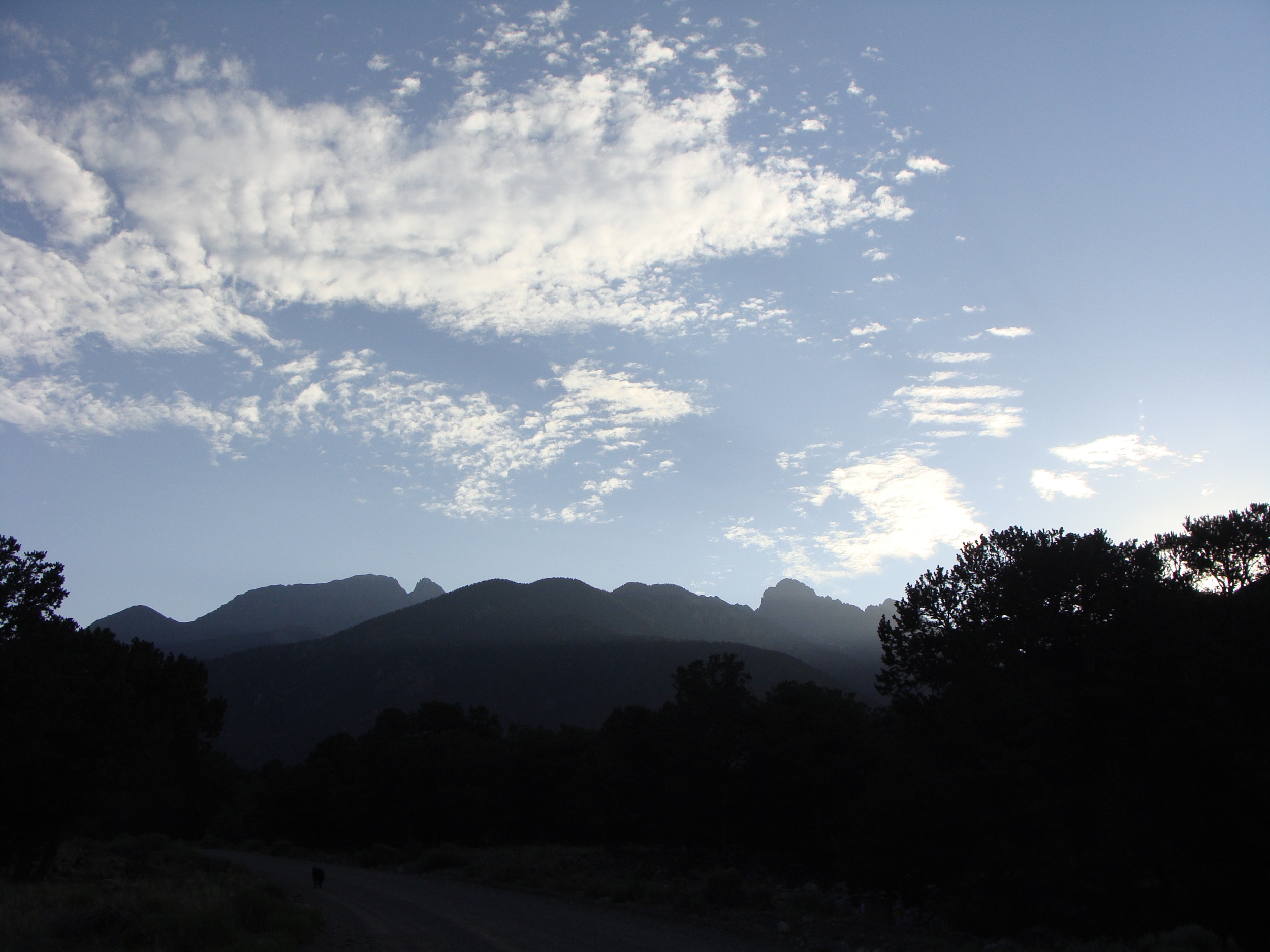Another beautiful day dawns in the Sangres.