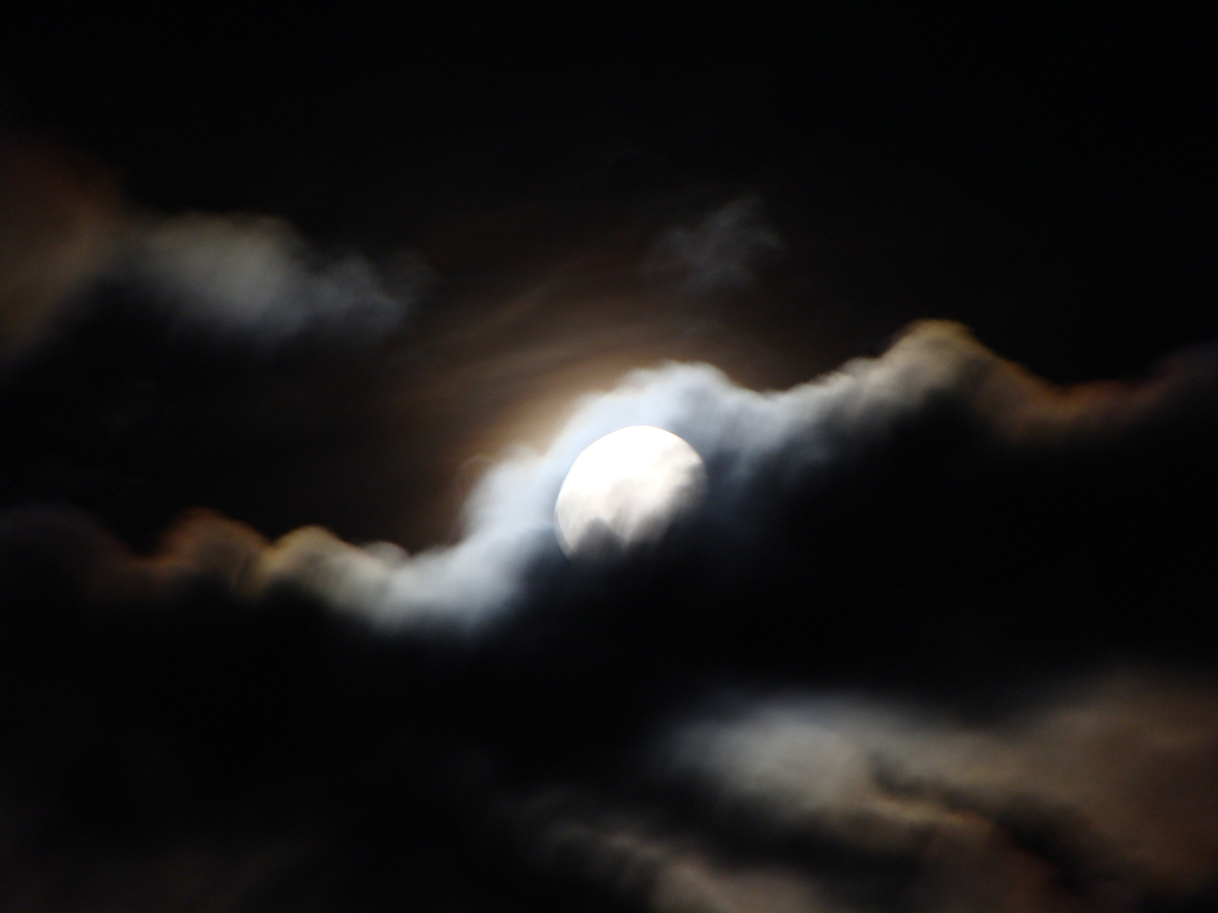 Magical, Mystical, Pre-dawn Moon