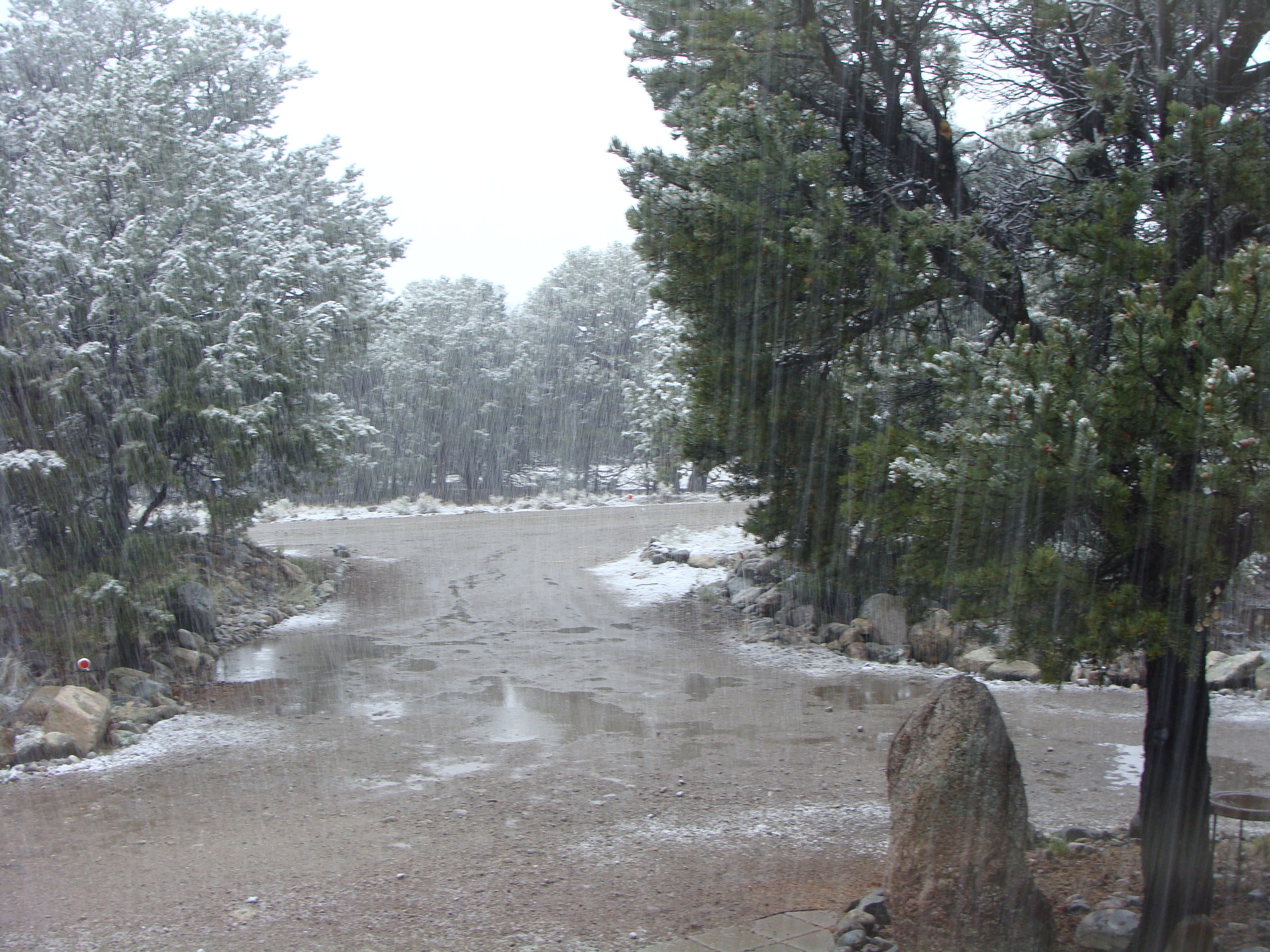 Yes. Snow & Rain. May 10, 2017