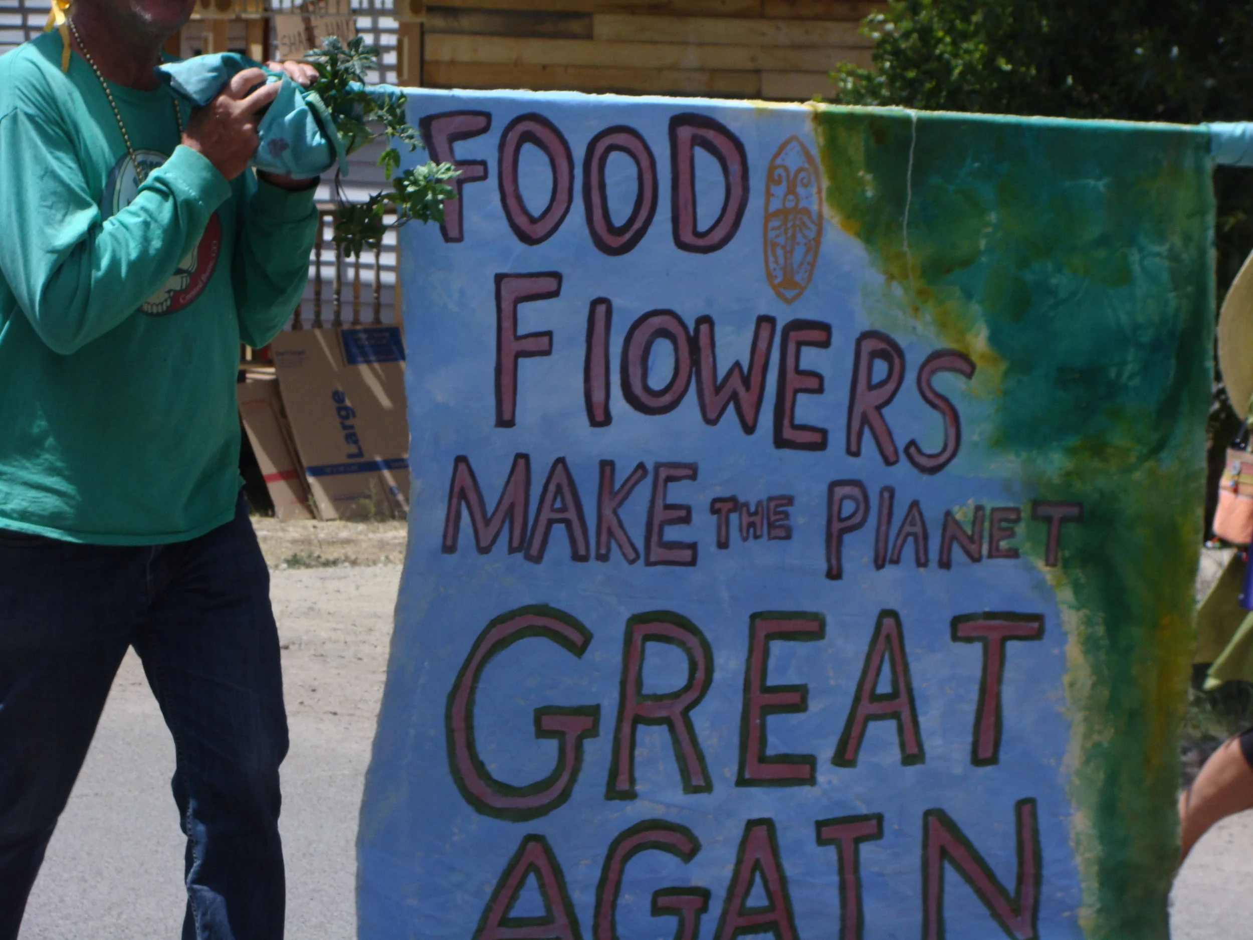 Individuality & Independence at Crestone's July 4th parade.