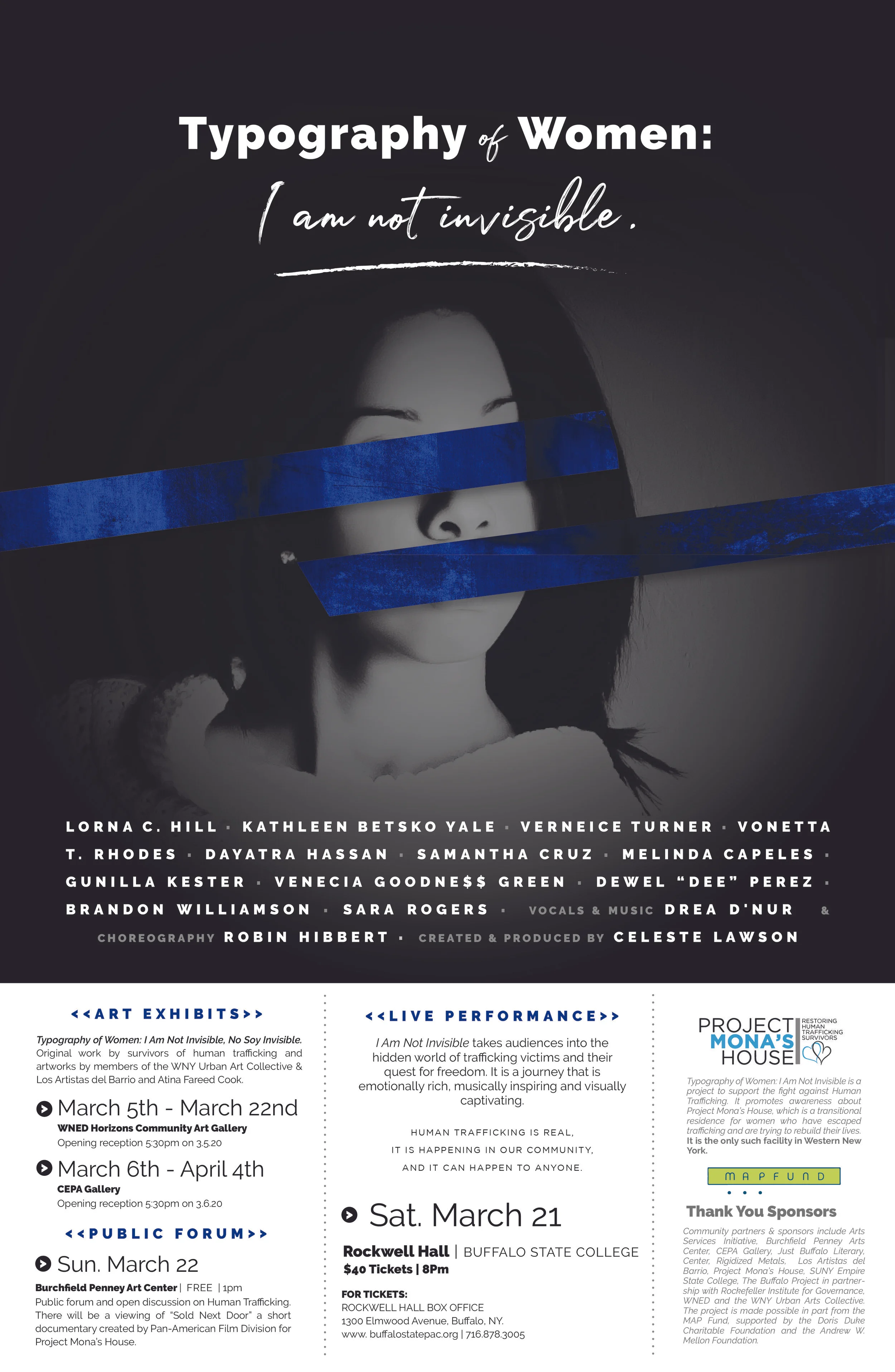 Typography of Women: I Am Not Invisible