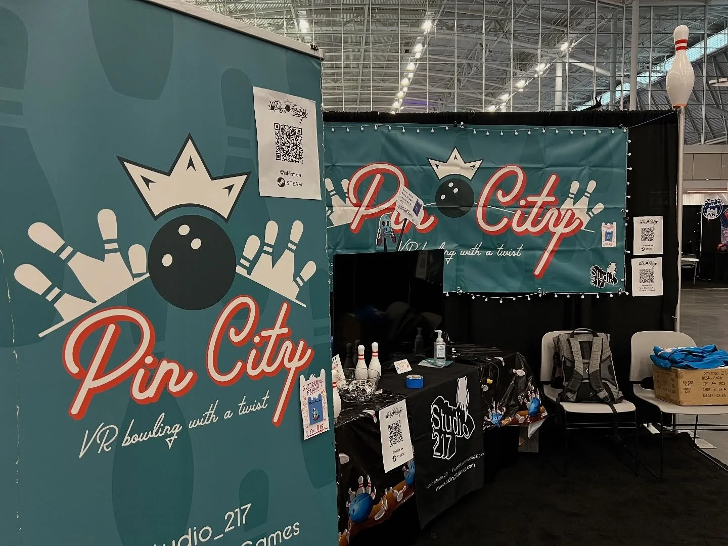 All set up for another #PAXEast
See you soon! 👏