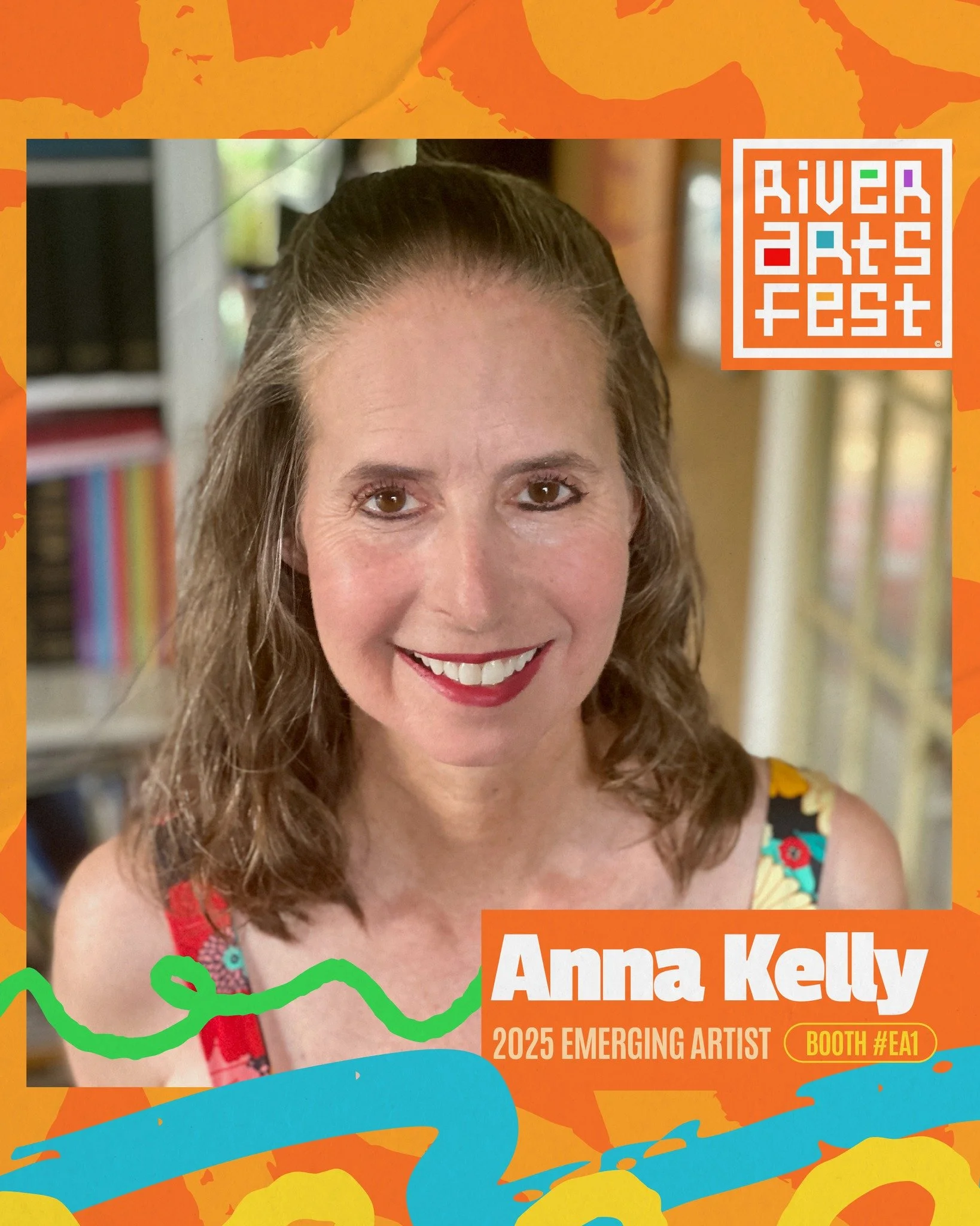 Meet Anna Kelly, one of this year&rsquo;s Emerging Artists!

What began as a $50 sewing machine for cloth napkins turned into a full-blown passion for fabric-based art. Anna combines textiles and resin to create layered depictions of iconic Memphis s