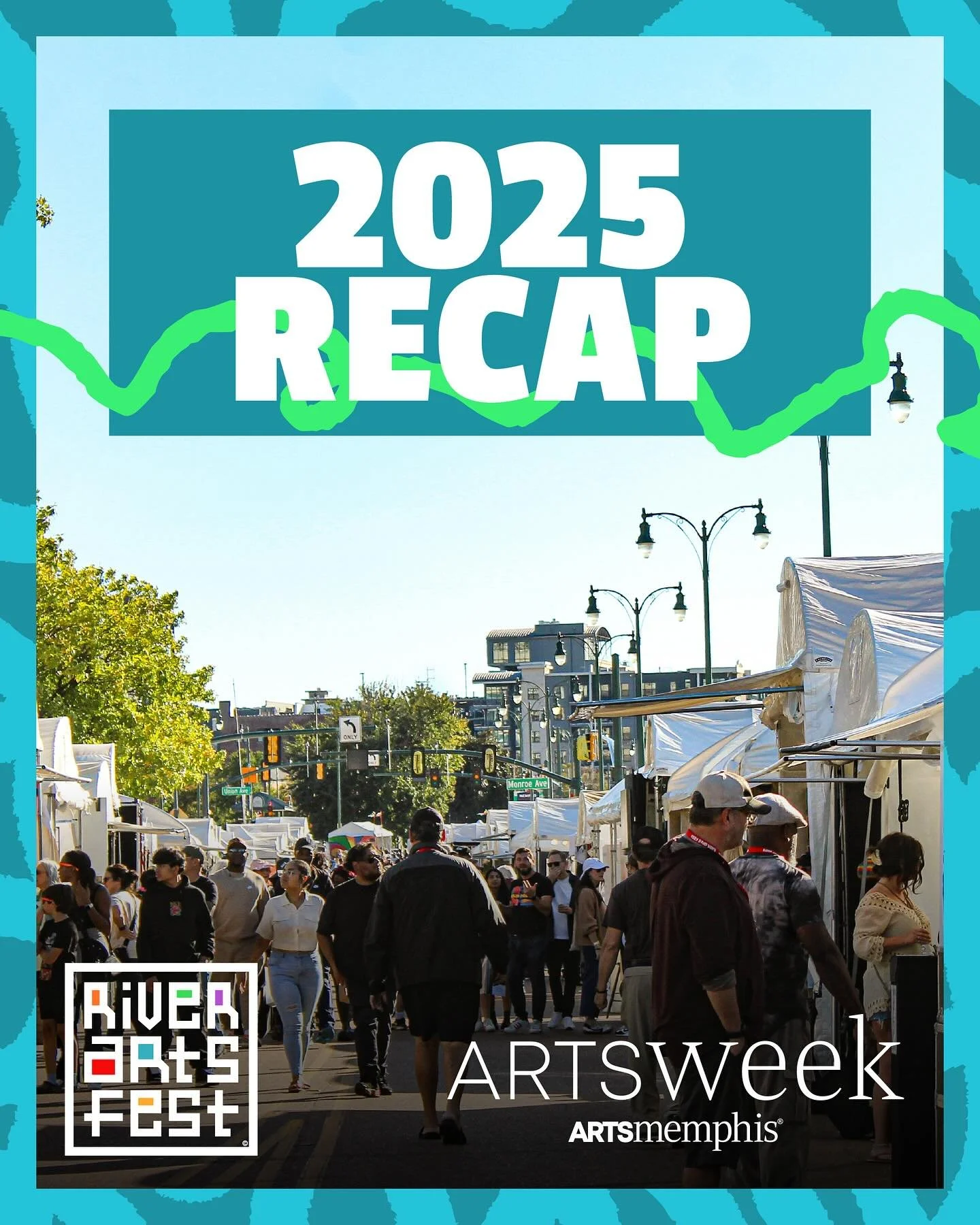 ARTSweek Day 2 is a celebration of the memories made and goals reached together. 💫

This year we reached thousands of festival-goers, hundreds of students and teachers, provided opportunities for local artists, and showed up across Memphis with hand