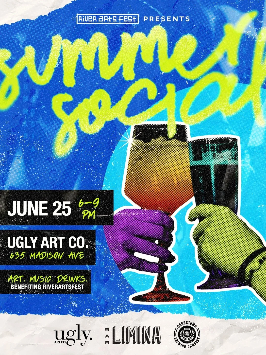We love fall, but it&rsquo;s time to soak up Memphis&rsquo; hottest season and throw a party for festival friends and art lovers. ☀️

We're celebrating our 20th anniversary in style with Summer Social, presented by RiverArtsFest. A night of art, musi