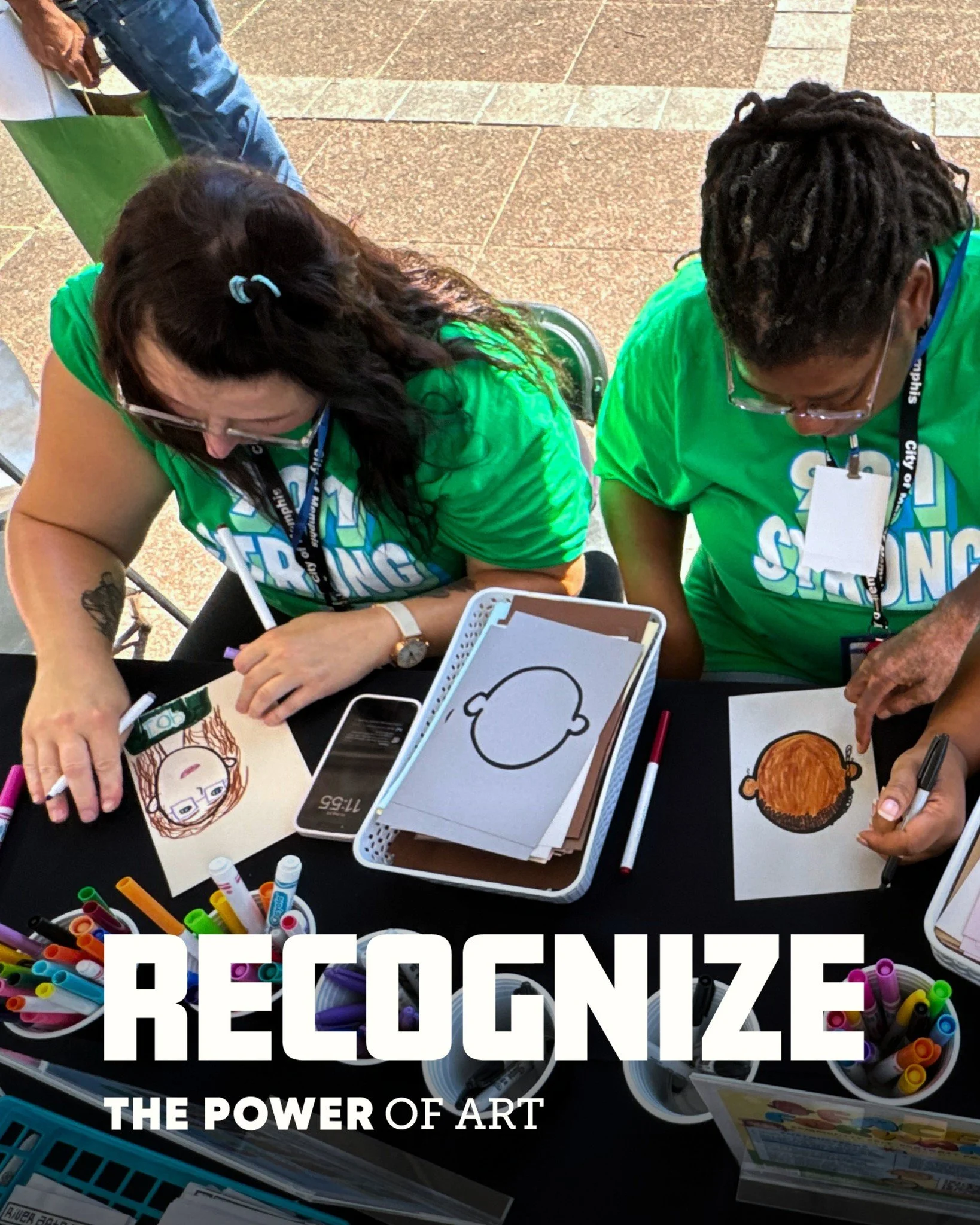 Recognize the action: This September, we're taking RiverArtsFest beyond the festival and into our community. 🎨

Join us Saturday, September 12, from 1&ndash;4 p.m. for Free Family Day at @staxmuseum, where we'll bring FACE FORWARD: Reflections of Ou