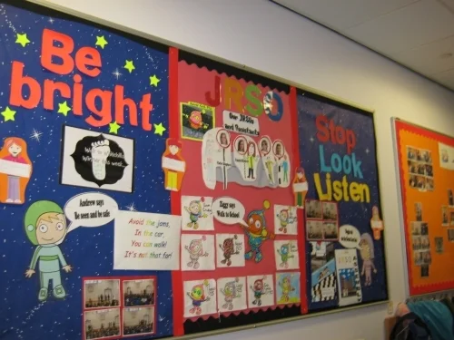 You could do a special notice board?
