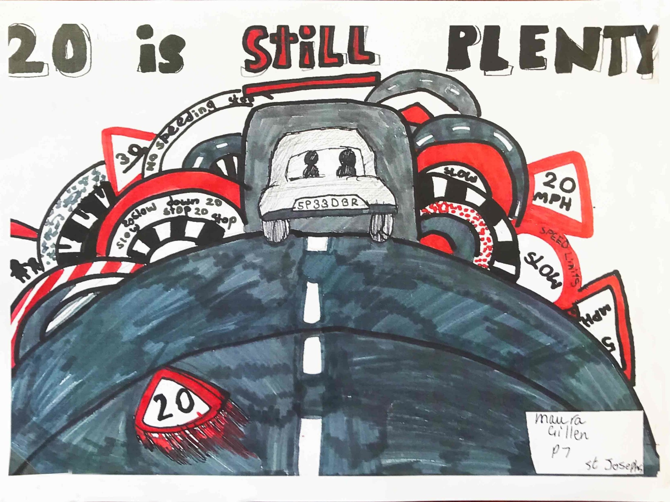 RUNNER-UP: Maura Gillen, P7, St Joseph's PS, East Dumbartonshire