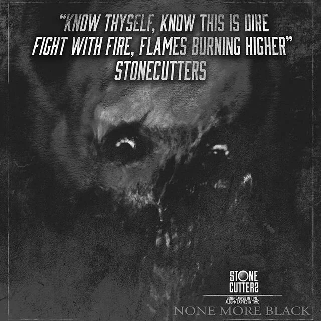 Couldn&rsquo;t be more excited for this album! 
Carved In Time
STONECUTTERS
Pre-Order album now
https://stonecuttersmusic.bandcamp.com

Releases Nov. 2, 2018
@nickstonecutters @stonecuttersband
