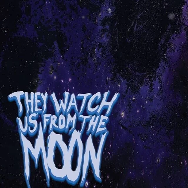 Working out some art ideas with the epic band, They Watch Us From the Moon. #Doom #Metal #MoreDoom