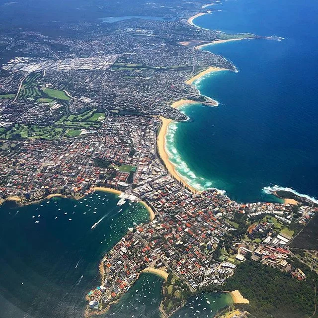 Sydney... such a show off 💙 #tillnexttime #sydney #australia #loveyou #birdseyeview #manly