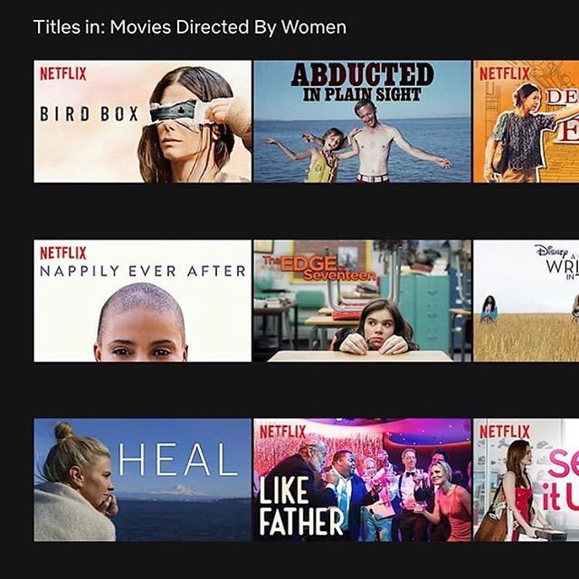 Yes it&rsquo;s true! Movies directed by Women is searchable @netflix ❤️🎬 #repost @womeninfilmla #thefutureisfemale #womeninfilm #womendirect #netflixandchill