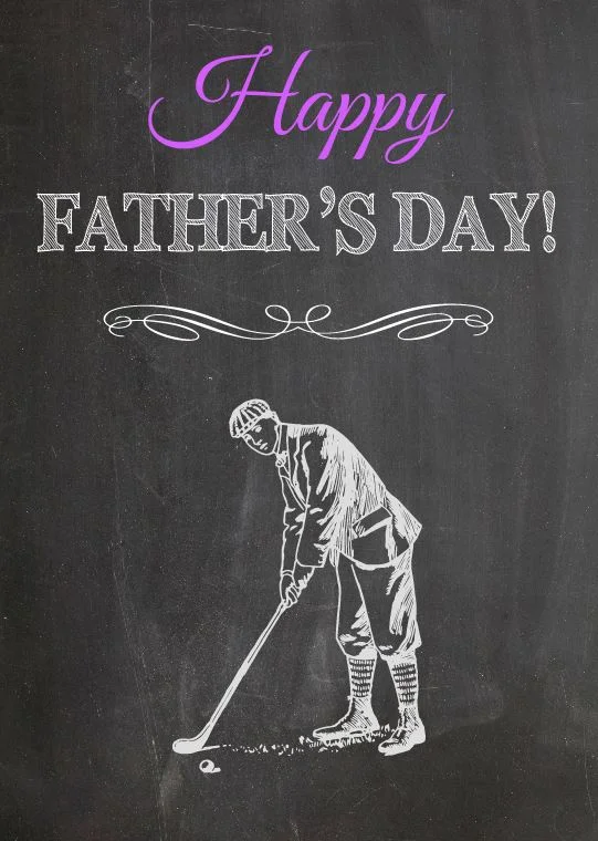 Happy Father's Day Sign