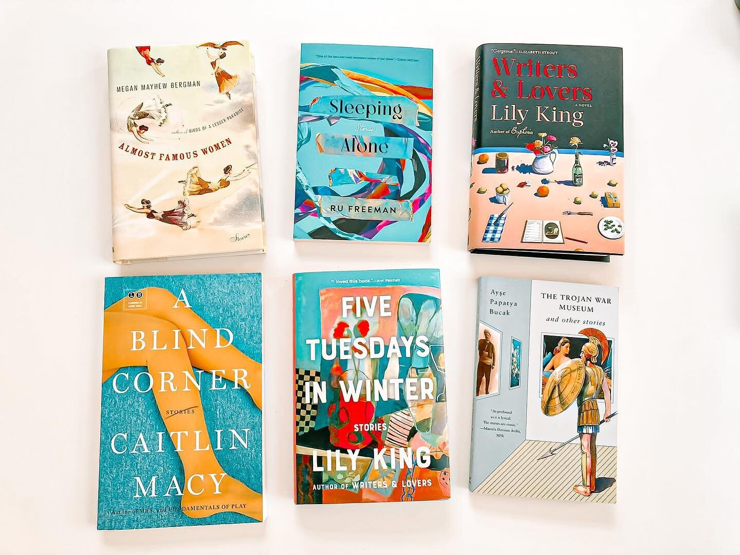 Looking for a great book to read this holiday weekend in between naps? We have you covered! 

Here are six crowd-pleasers from our shelves: five story collections and a novel that has a back-to-school vibe (in the best way)!