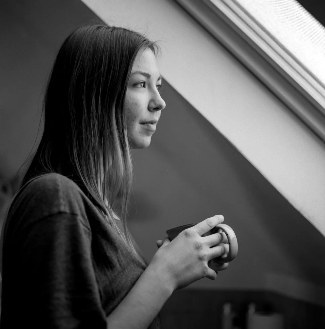 I have a lot of energy, which keeps me from going to bed at a reasonable hour. I tend to go-go-go until I pass out suddenly, and I somehow wake up with full energy as well. I like to spend my morning routine setting a calm and peaceful tone. I ignore my phone and enjoy breakfast and coffee—two of my favourite things ever. Ideally I'll get some sunshine on my face, too!
