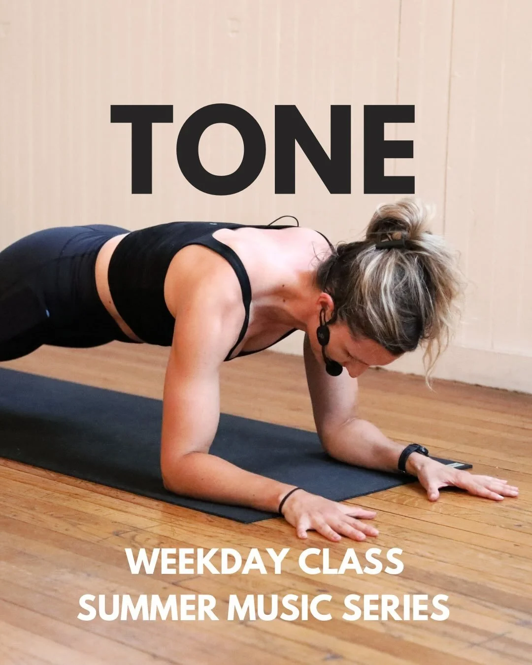 This summer, we&rsquo;re turning up the volume.
 
First, TONE is now offered twice a week! Join @_alval on Wednesdays at 6am and @kristincole.12 Saturdays at 8am for the perfect blend of yoga, strength, cardio, and sweat.

And this Saturday, our Tone