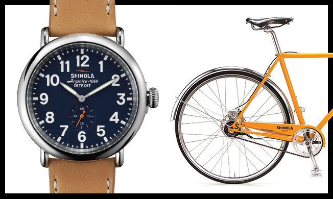 Timepieces got Shinola noticed, but now it’s becoming known for products like bikes—thanks to Jimmy Kimmel. Courtesy Shinola