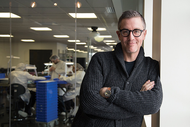 Creative director Daniel Caudill
