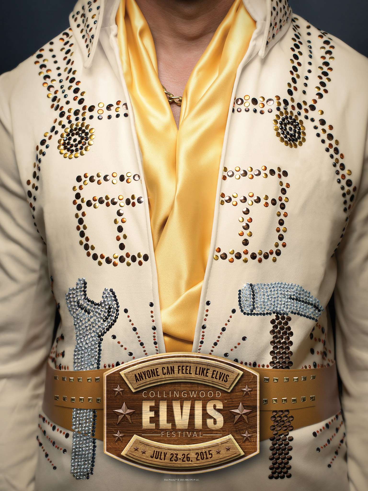 Anyone can be Elvis.